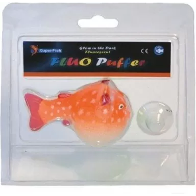 Superfish fluo puffer oranje