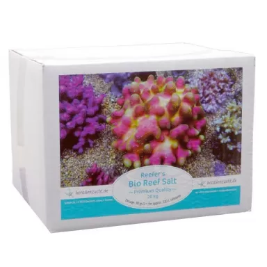 Korallen Zucht Bio Reef Salt 20kg