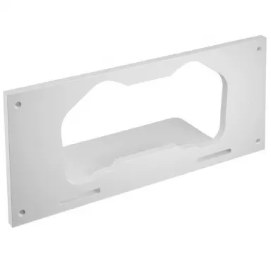 Controller Cabinet DŌS Faceplate - White - Double Slat